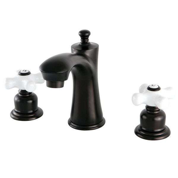 Kingston Brass 8" Widespread Bathroom Faucet, Oil Rubbed Bronze KB7965PX